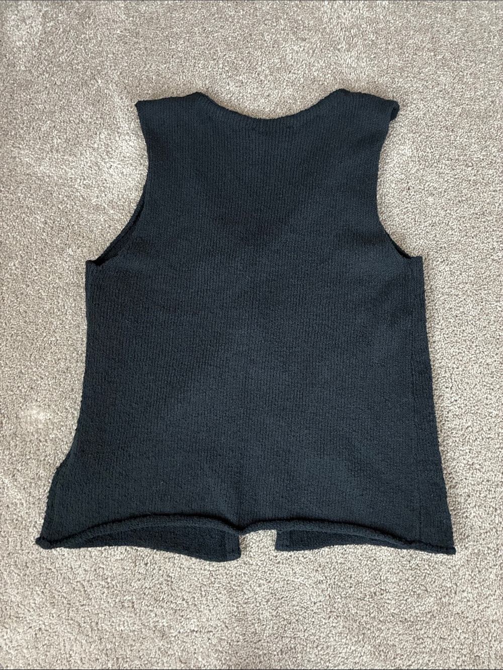 Abercrombie Black Knit Tie-Front Top - Picture 2 of 2